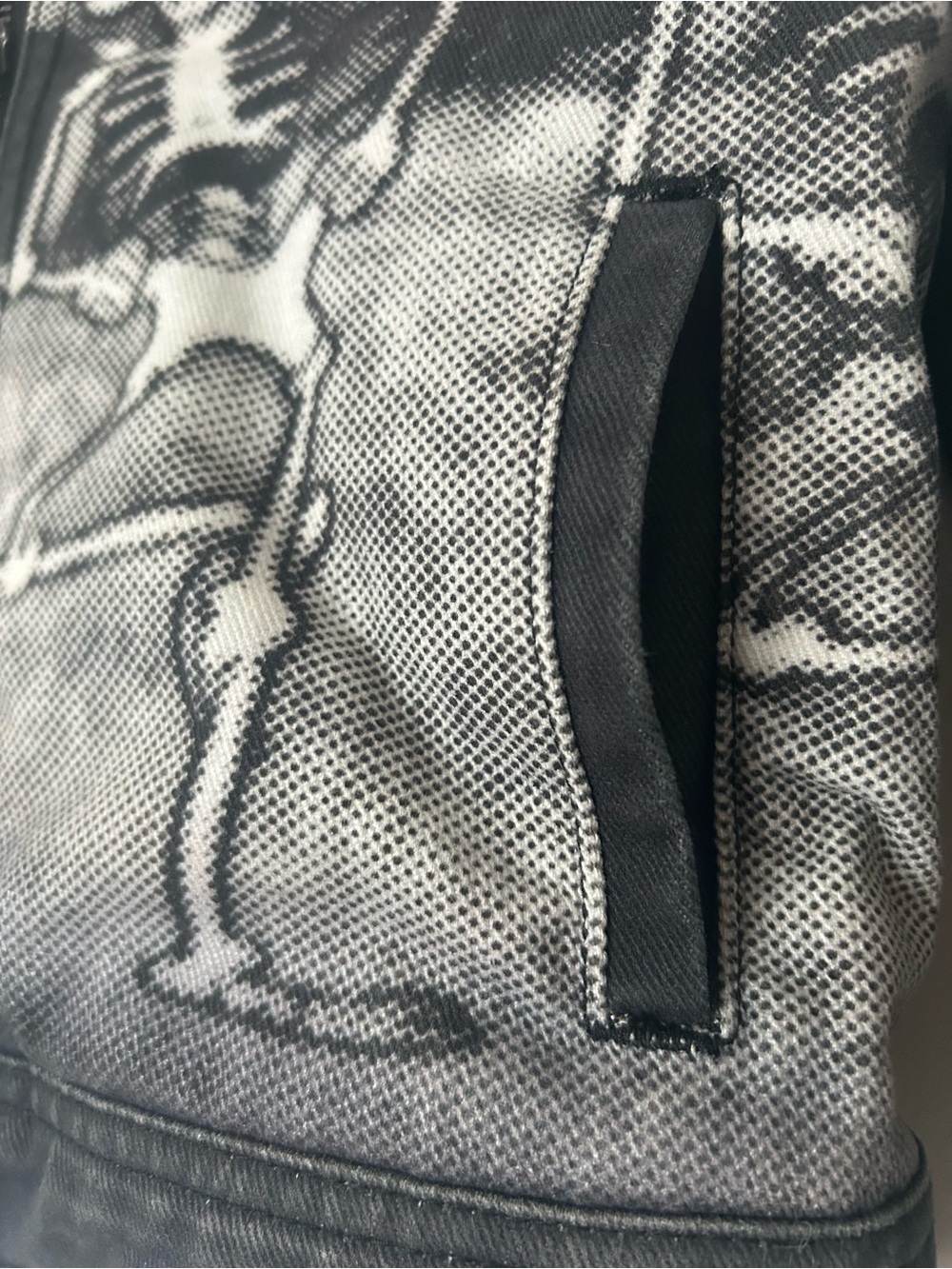 Disney Parks The Skeleton Dance Silly Symphony small denim jacket - Picture 8 of 16